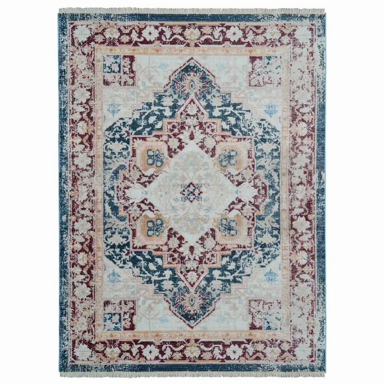 Rugsotic Carpets Machine Woven Crossweave Polyester Area Rug Oriental Get My Rugs LLC