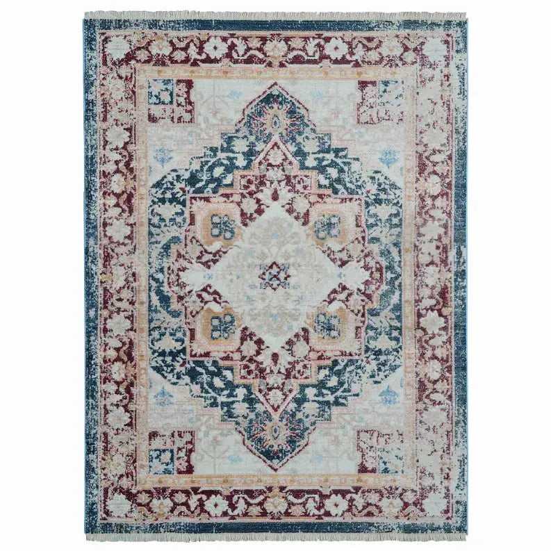 Rugsotic Carpets Machine Woven Crossweave Polyester Area Rug Oriental Get My Rugs LLC