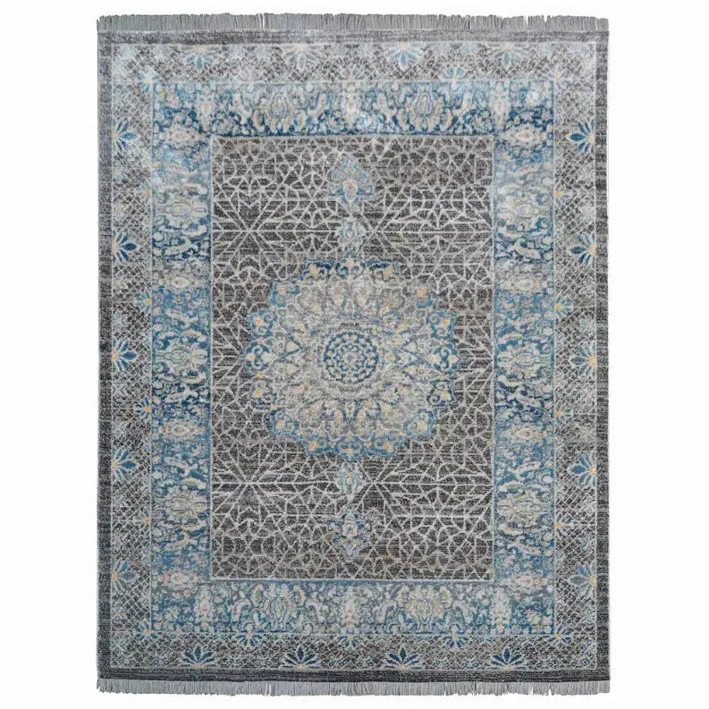 Rugsotic Carpets Machine Woven Crossweave Polyester Area Rug Oriental Get My Rugs LLC