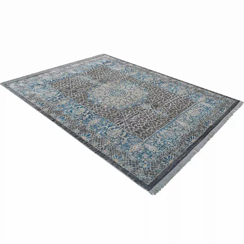 Rugsotic Carpets Machine Woven Crossweave Polyester Area Rug Oriental Get My Rugs LLC