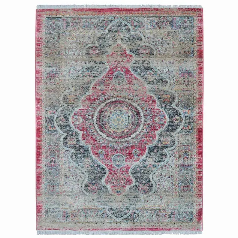 Rugsotic Carpets Machine Woven Crossweave Polyester Area Rug Oriental Get My Rugs LLC