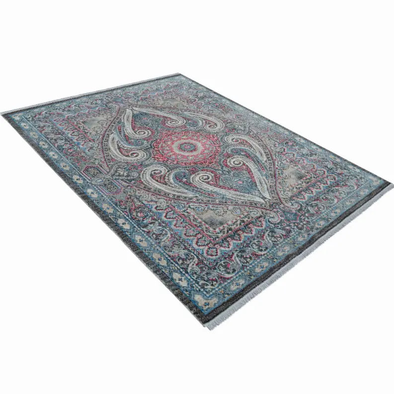 Rugsotic Carpets Machine Woven Crossweave Polyester Area Rug Oriental Get My Rugs LLC