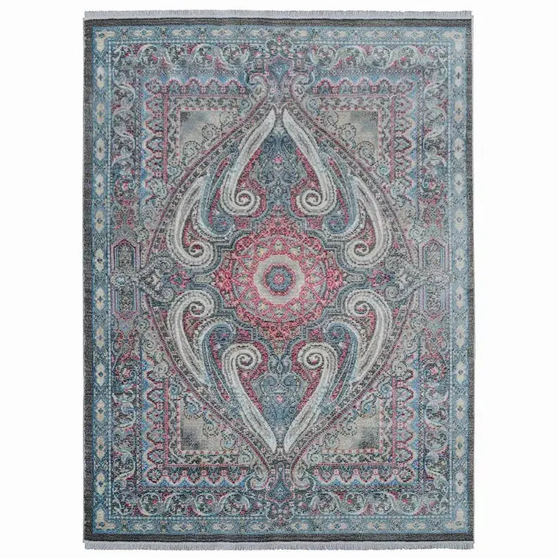 Rugsotic Carpets Machine Woven Crossweave Polyester Area Rug Oriental Get My Rugs LLC