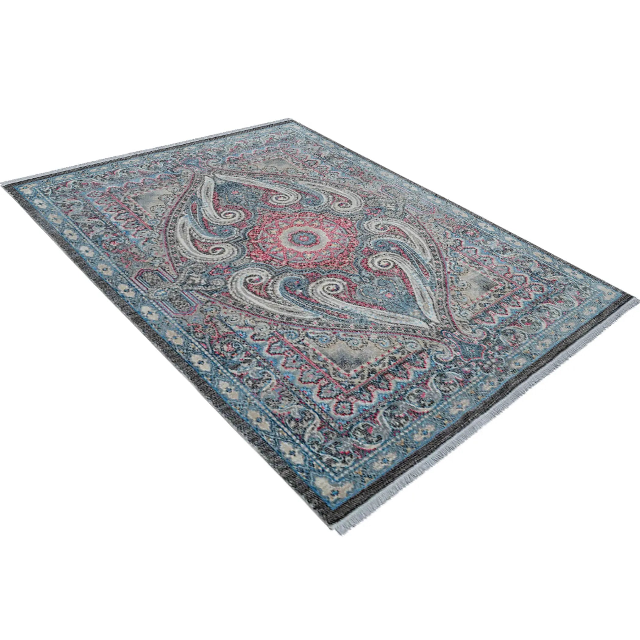 Rugsotic Carpets Machine Woven Crossweave Polyester Area Rug Oriental Get My Rugs LLC