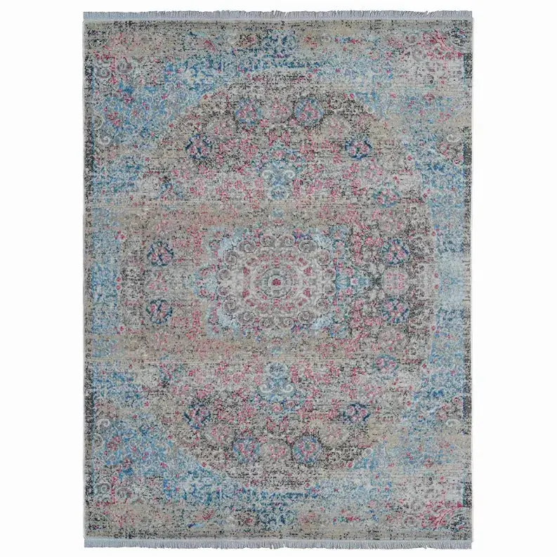 Rugsotic Carpets Machine Woven Crossweave Polyester Area Rug Oriental Get My Rugs LLC