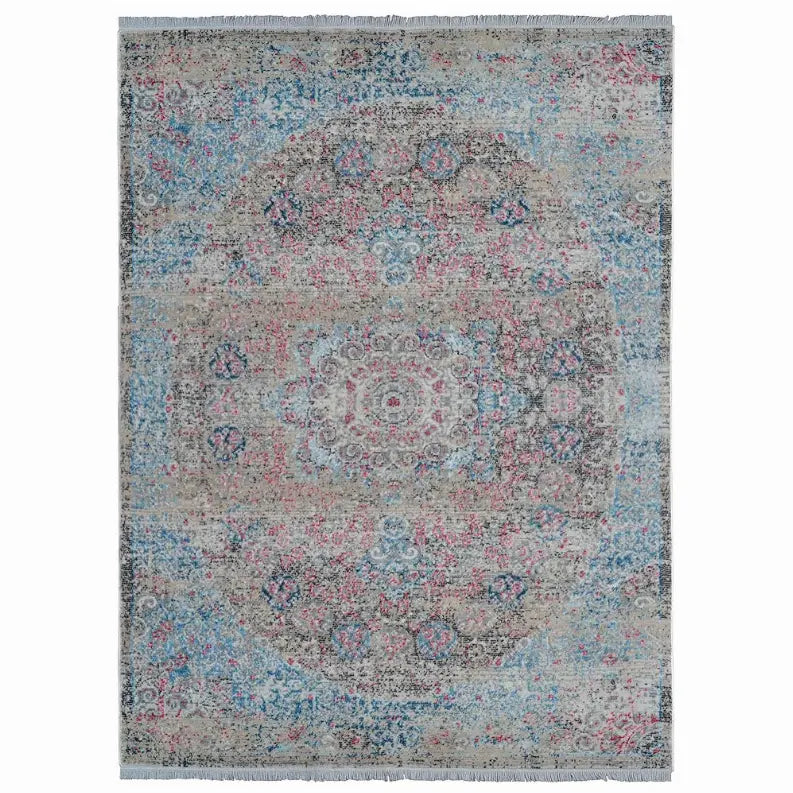 Rugsotic Carpets Machine Woven Crossweave Polyester Area Rug Oriental Get My Rugs LLC