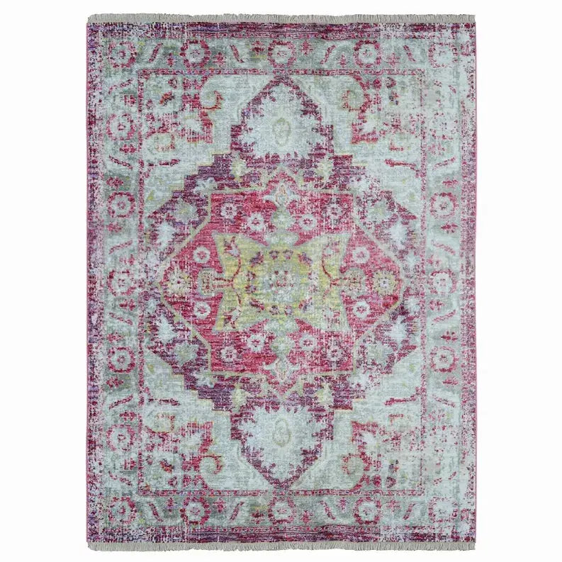 Rugsotic Carpets Machine Woven Crossweave Polyester Area Rug Oriental Get My Rugs LLC