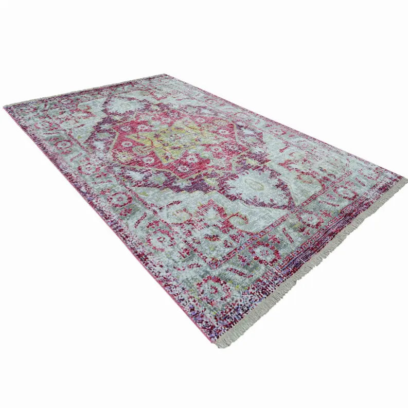 Rugsotic Carpets Machine Woven Crossweave Polyester Area Rug Oriental Get My Rugs LLC
