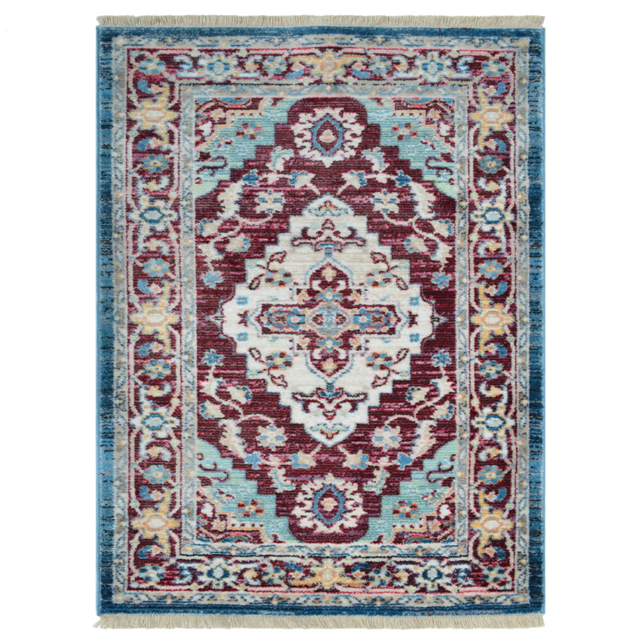 Rugsotic Carpets Machine Woven Crossweave Polyester Area Rug Oriental Get My Rugs LLC