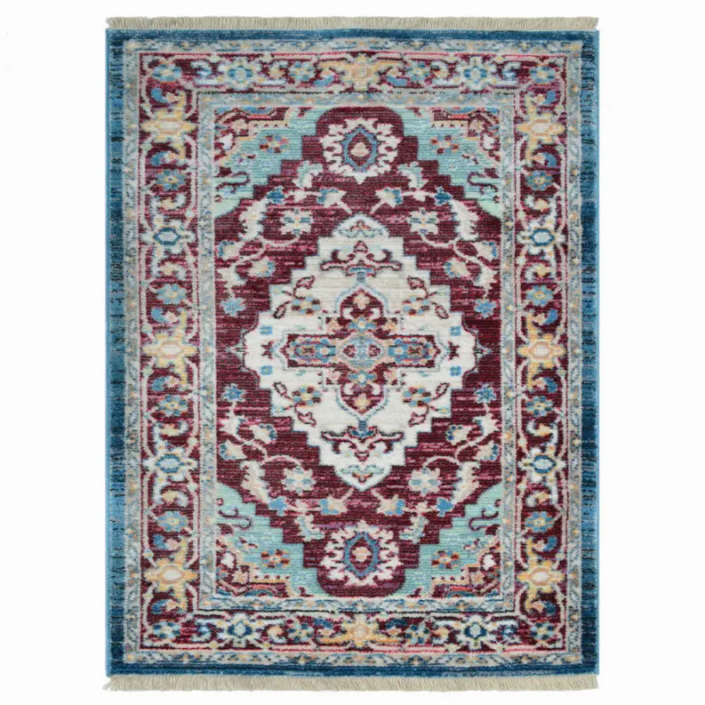 Rugsotic Carpets Machine Woven Crossweave Polyester Area Rug Oriental Get My Rugs LLC