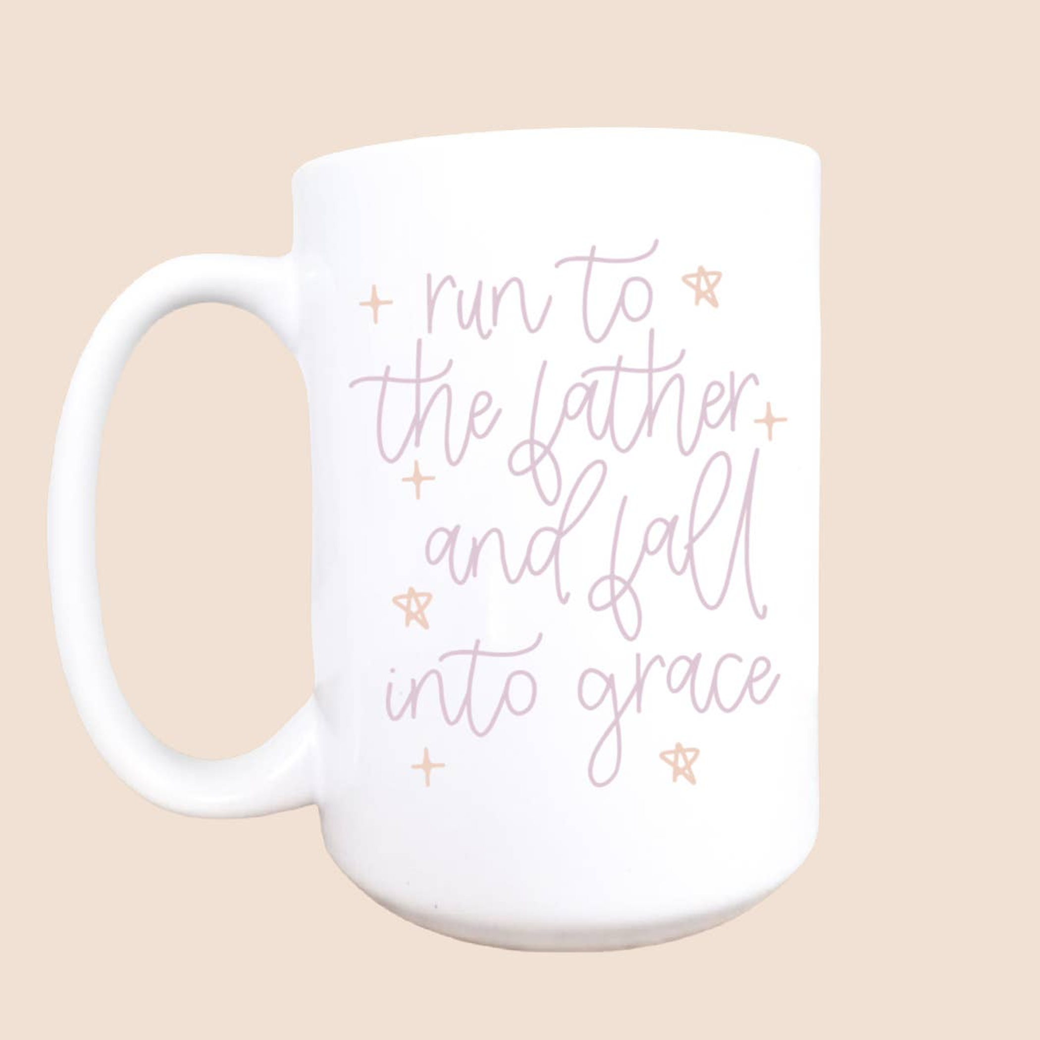 Run to the father ceramic coffee mug Mug & Mini