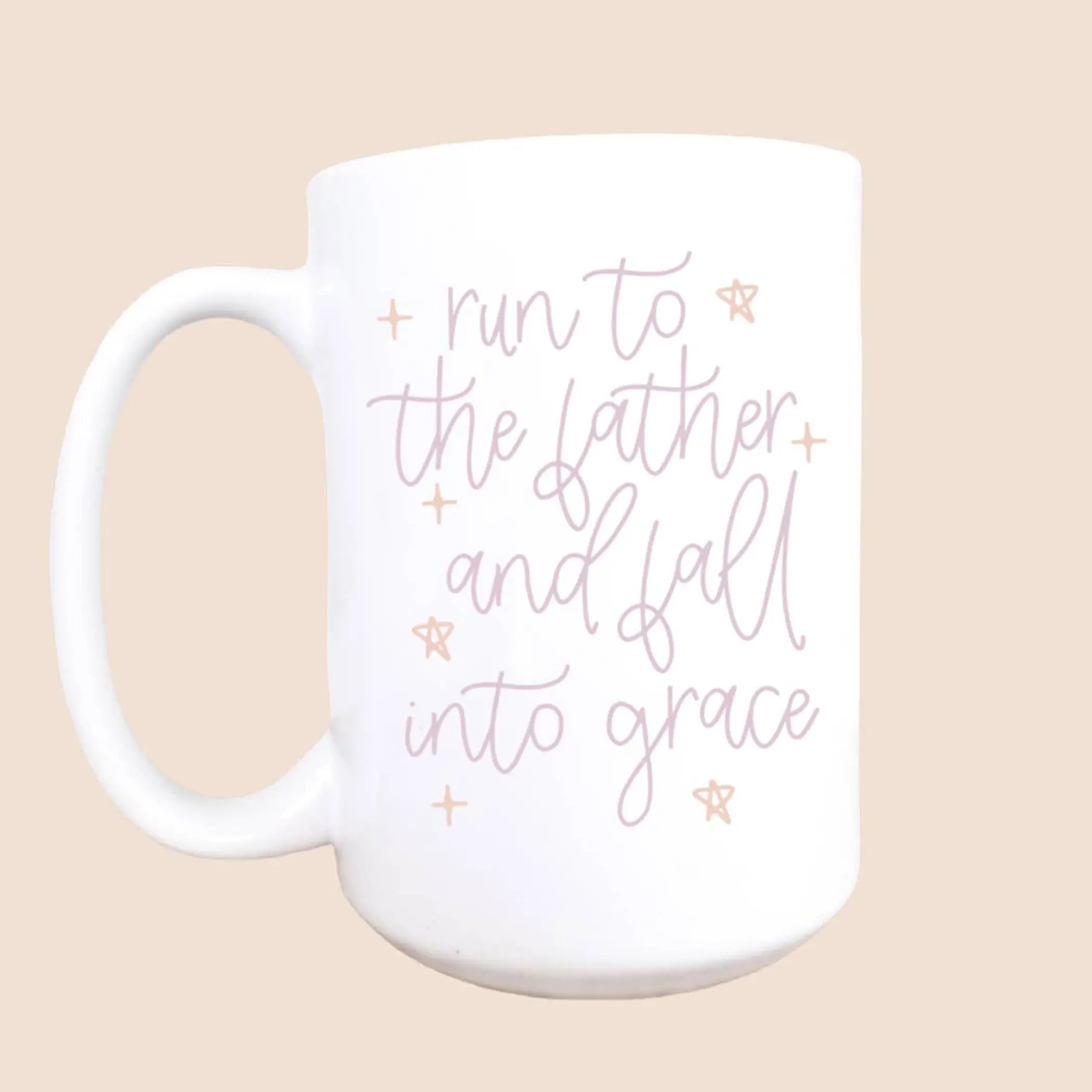 Run to the father ceramic coffee mug Mug & Mini