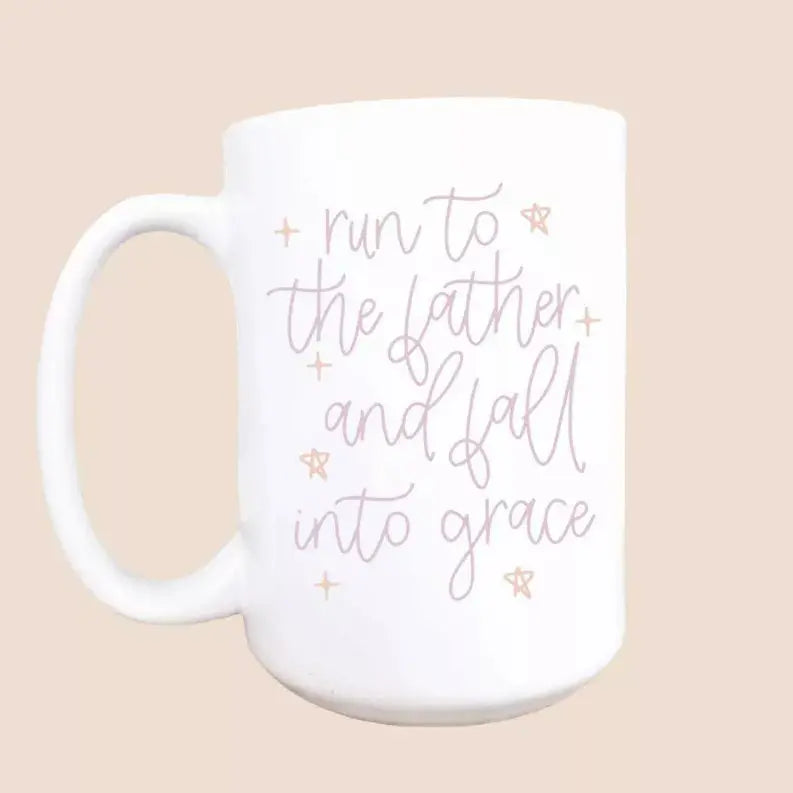 Run to the father ceramic coffee mug Mug & Mini
