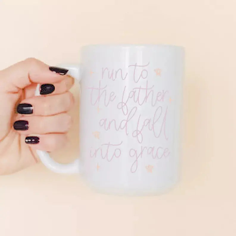 Run to the father ceramic coffee mug Mug & Mini