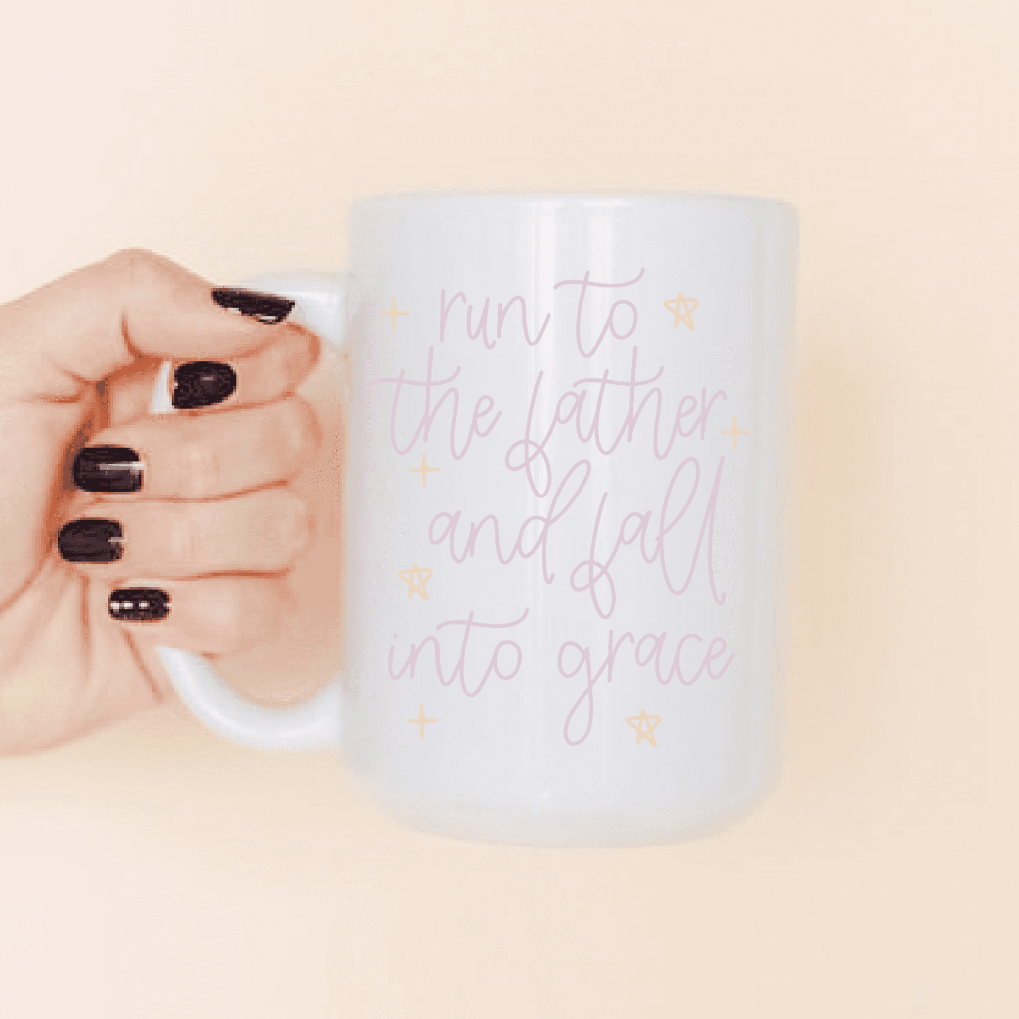 Run to the father ceramic coffee mug Mug & Mini