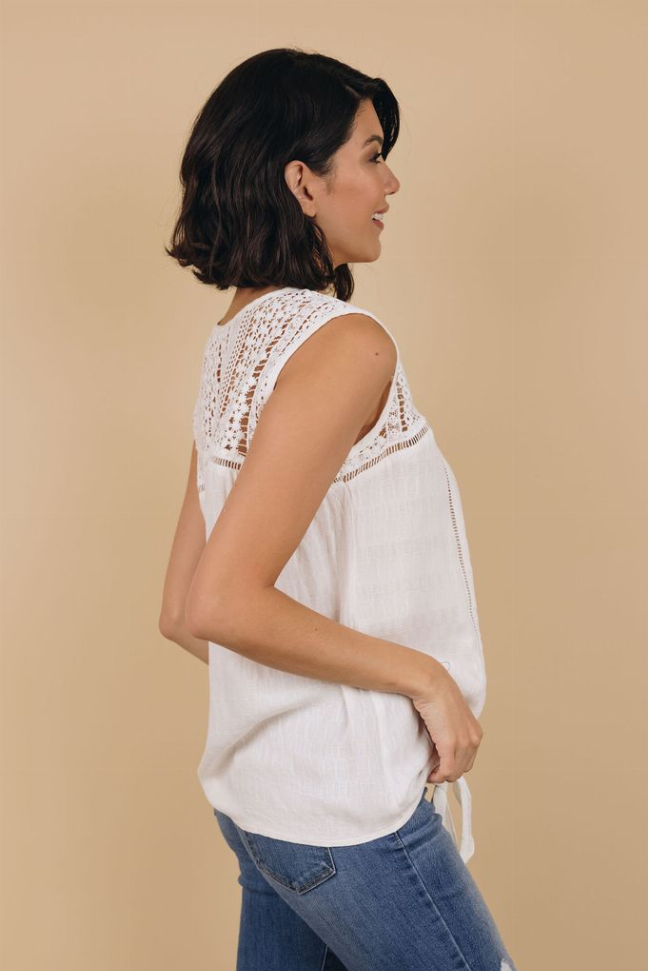 Runnin' Outta Time Tie Front Top Stay Warm in Style