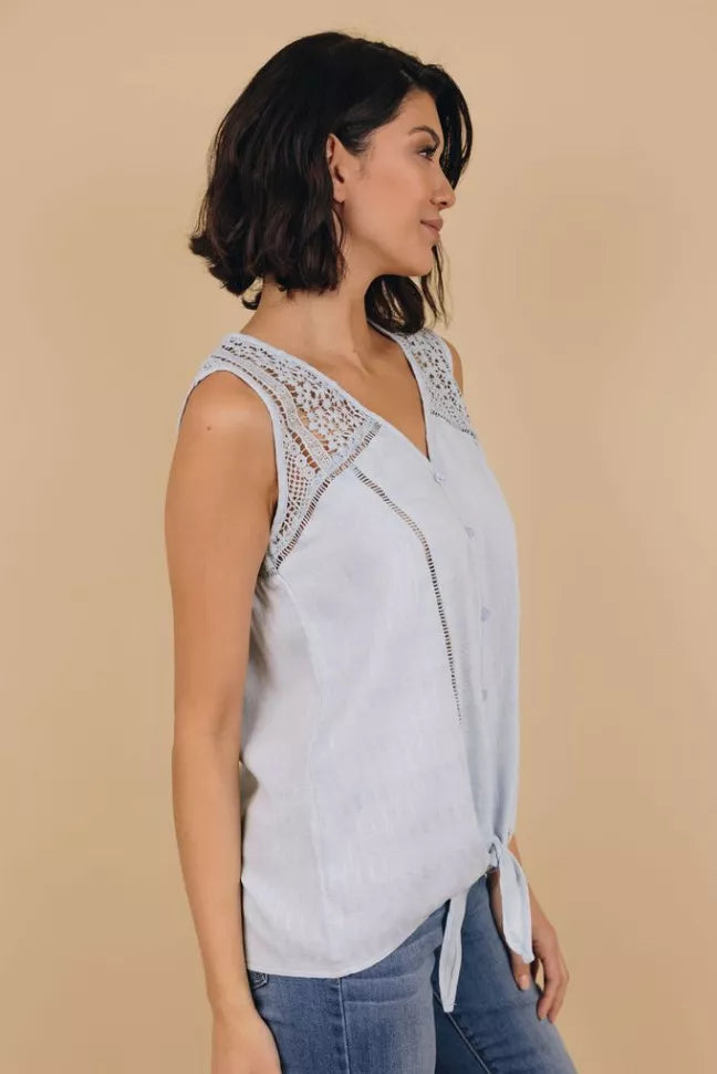Runnin' Outta Time Tie Front Top Stay Warm in Style