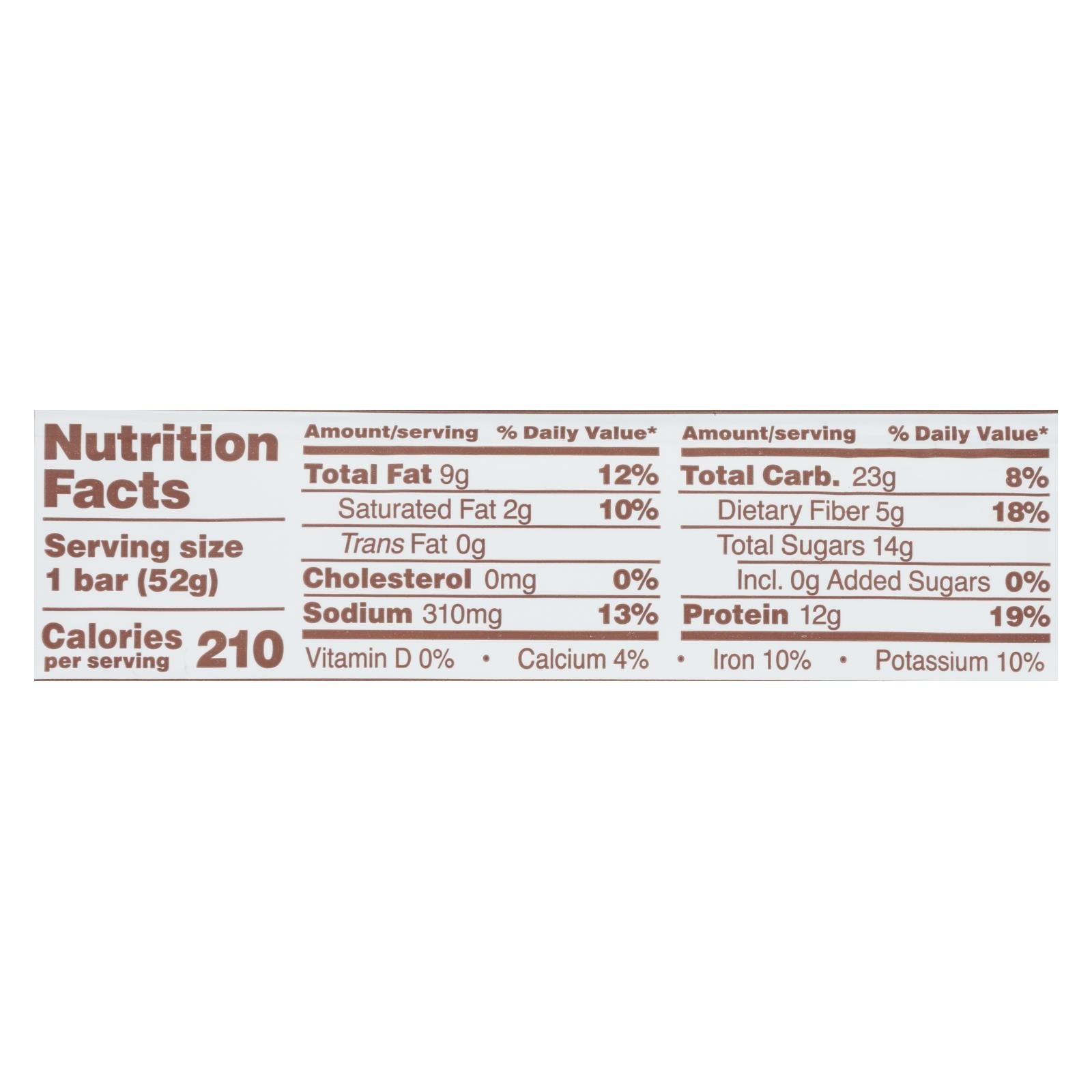 Rxbar - Protein Bar - Chocolate Peanut Butter - Case Of 12 - 1.83 Oz. Rxbar