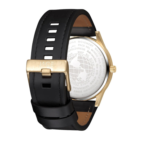 "SAN JUAN" MENS LEATHER BAND WATCH Lurella Cosmetics