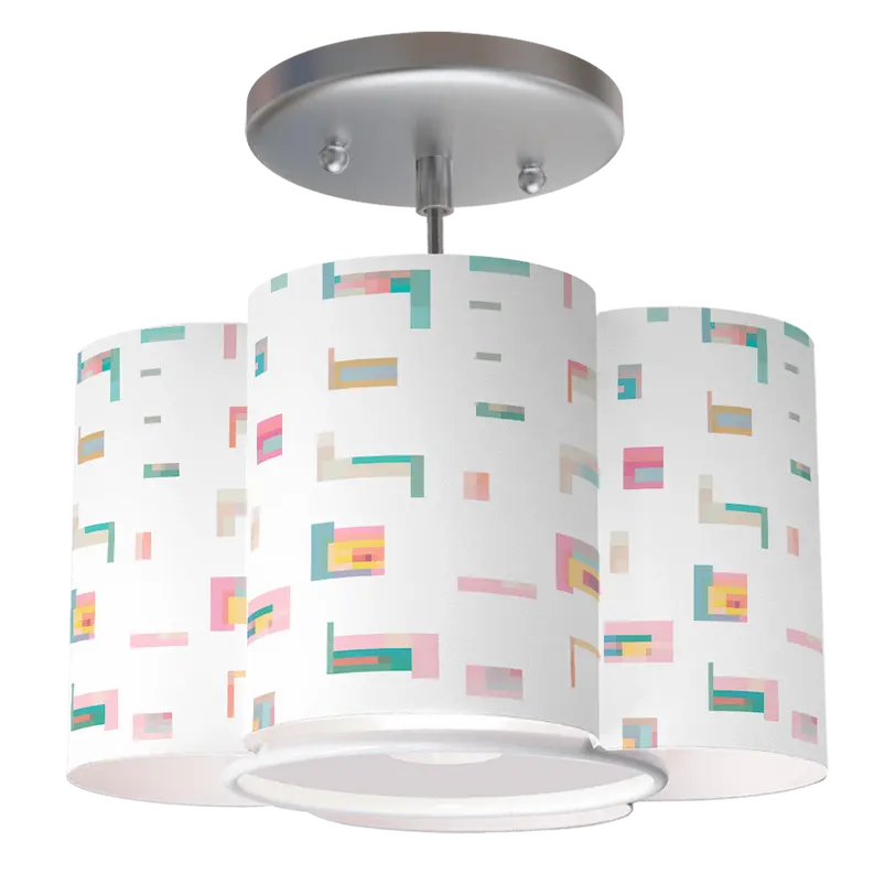 SANIBEL PETAL DRUM PENDANT SBC-LTD