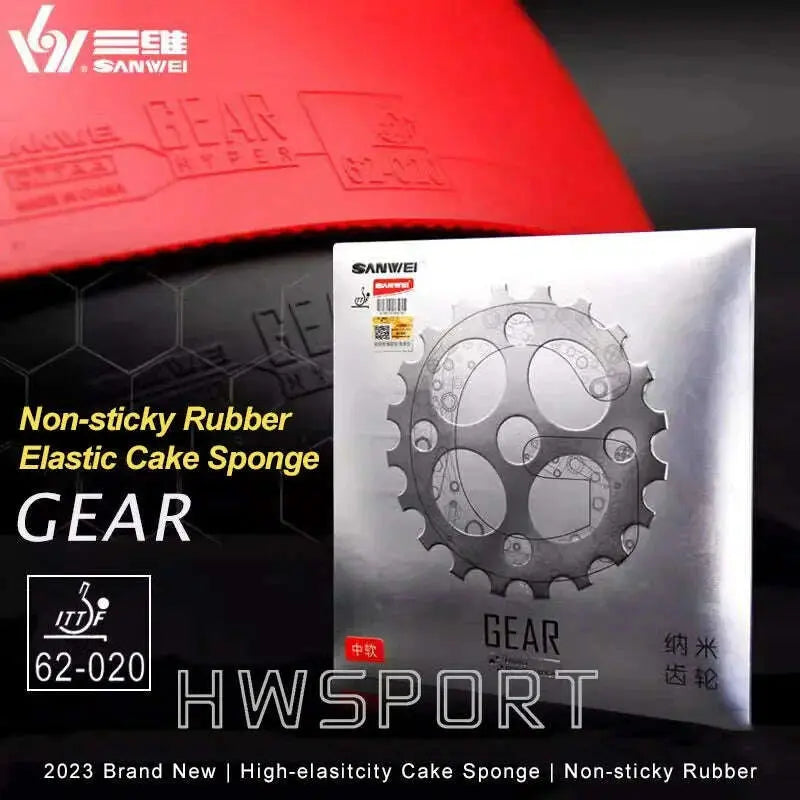 SANWEI-GEAR-NANO-Table-Tennis-Rubber-Brand-New-Non-sticky-Ping-Pong-Rubber-with-High-elasticity-Cake-Sponge-FreeDropship-335667874
