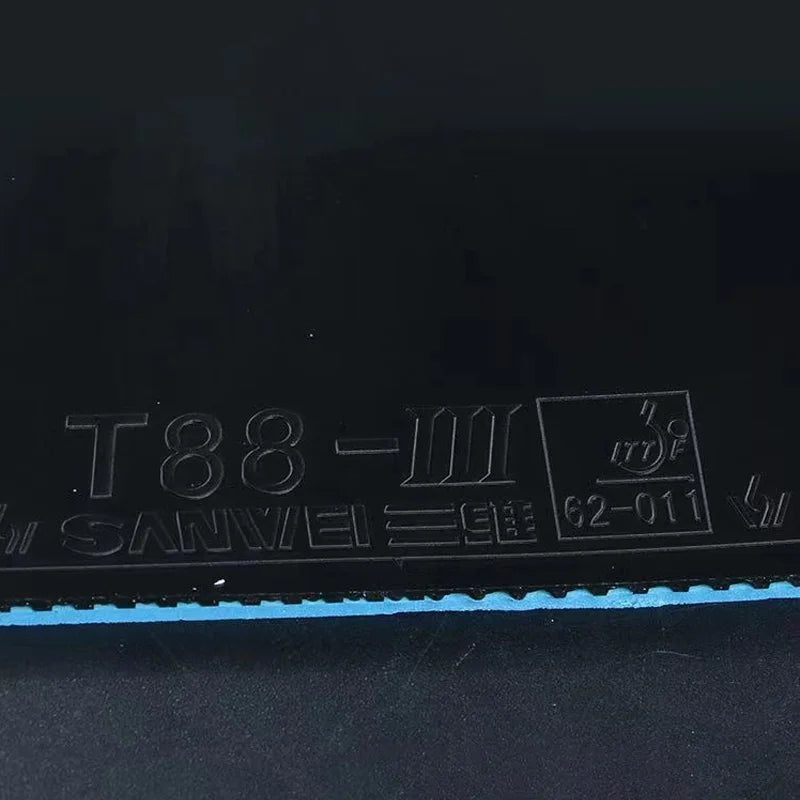 SANWEI T88 Ultra Spin Table Tennis Rubber Semi Sticky Ping Pong Rubber Sheet for Entry Players GreatEagleInc