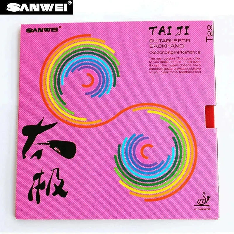 SANWEI-TAIJI-_TAICHI_-PLUS-40_-Table-Tennis-Rubber-Pips-in-Half-sticky-Pink-German-Style-Tension-Sponge-Ping-Pong-Rubber-T88-FreeDropship-335281336