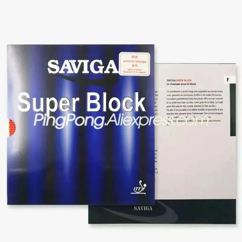 SAVIGA-SUPER-BLOCK-Table-Tennis-Rubber-Defensive-Pips-long-DAWEI-SUPERBLOCK-Ping-Pong-OX-Topsheet-FreeDropship-335295162