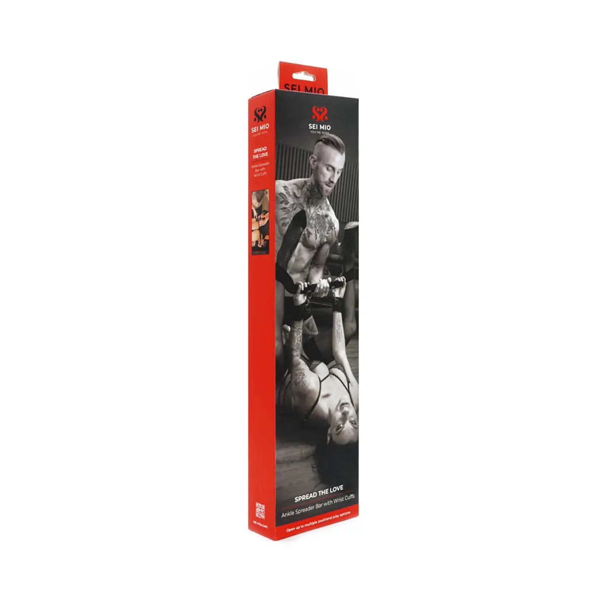 SEI MIO Spread the Love Ankle Spreader Bar with Wrist Cuffs Creative Conceptions