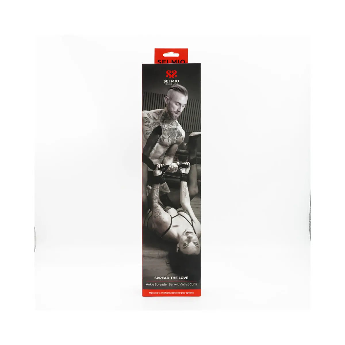 SEI MIO Spread the Love Ankle Spreader Bar with Wrist Cuffs Creative Conceptions