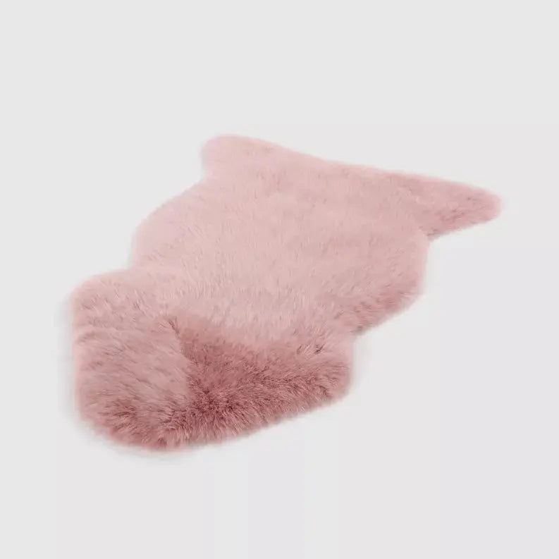 SHABBY CHIC SHEEPSKIN RUG THE MOOD