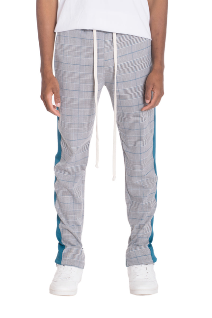 SLIGHT PLAID TRACK PANTS WEIV
