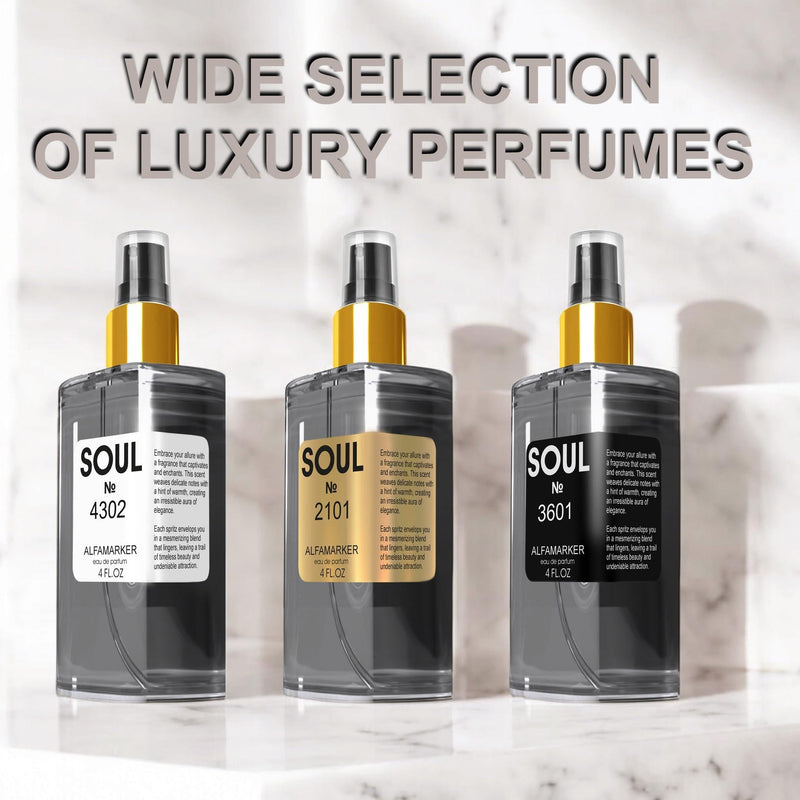 SOUL Inspired by Chance | Spray 4.0 Fl Oz / 120 ml | Perfume for Women | Women Eau de Parfum | Long Lasting Fragrance Alfamarker