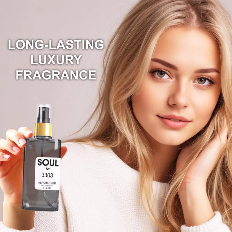 SOUL No. 2901 Impression of Be Delicious Fresh Blossom | Perfume for Women | Women Eau de Parfum | Spray 4.0 Fl Oz   120 ml | Long Lasting Fragrance Alfamarker