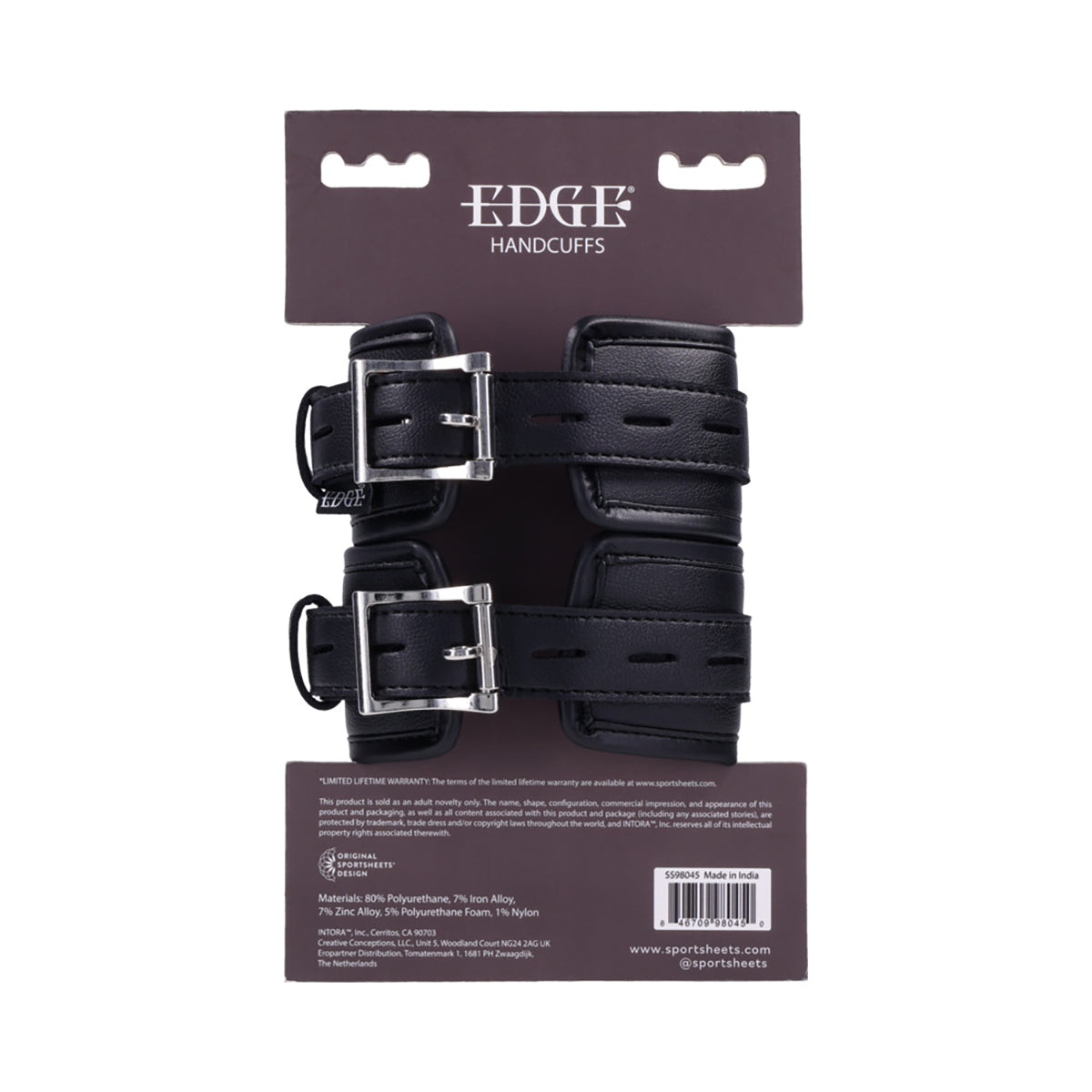 SS Edge Handcuffs Sportsheets