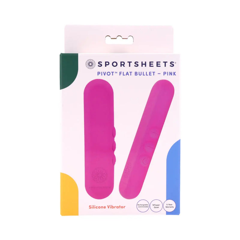 SS Pivot Flat Bullet Pink Sportsheets