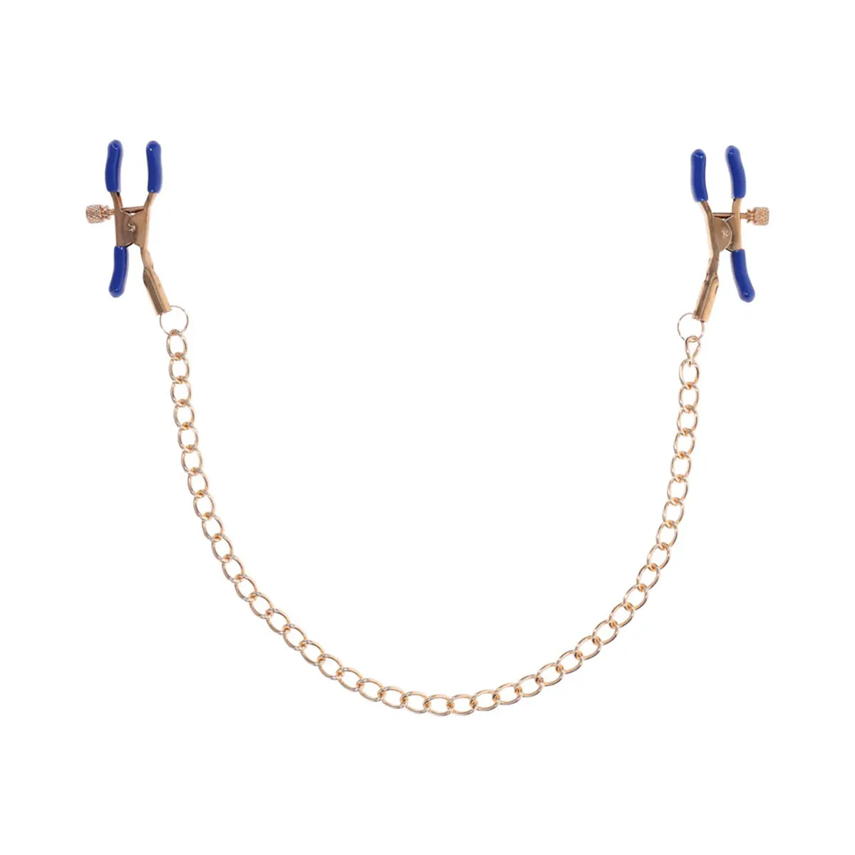 SS S&M Cougar Chained Nipple Clamps - GreatEagleInc