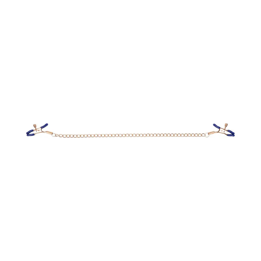 SS S&M Cougar Chained Nipple Clamps - GreatEagleInc