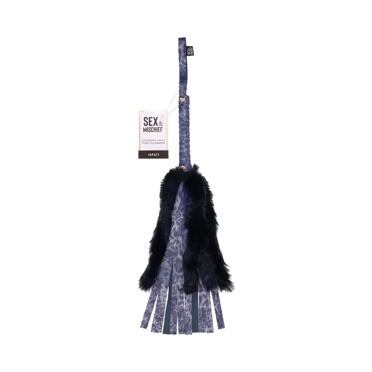 SS S&M Cougar Faux Fur Flogger - GreatEagleInc