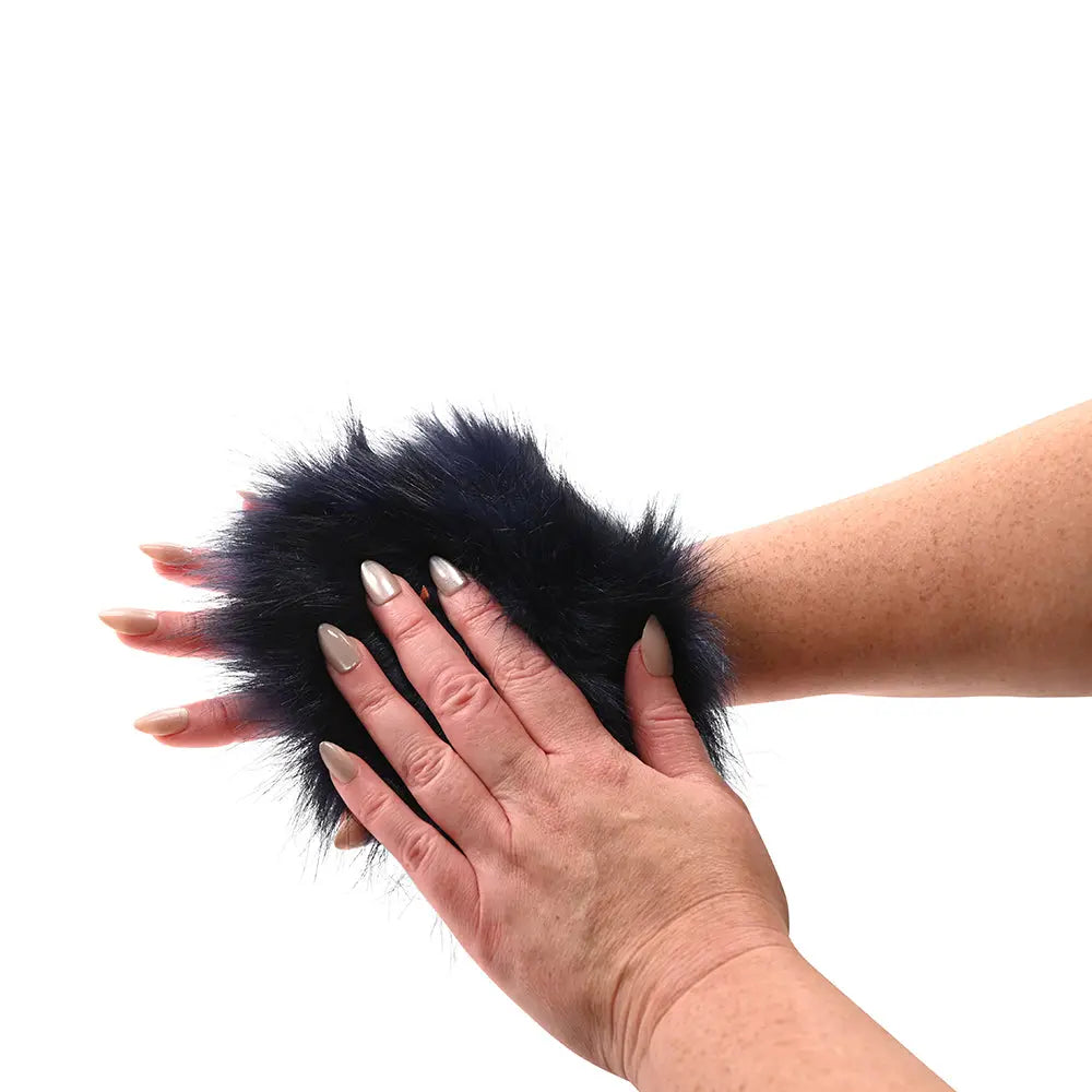 SS S&M Cougar Spiked Sensory Glove - GreatEagleInc