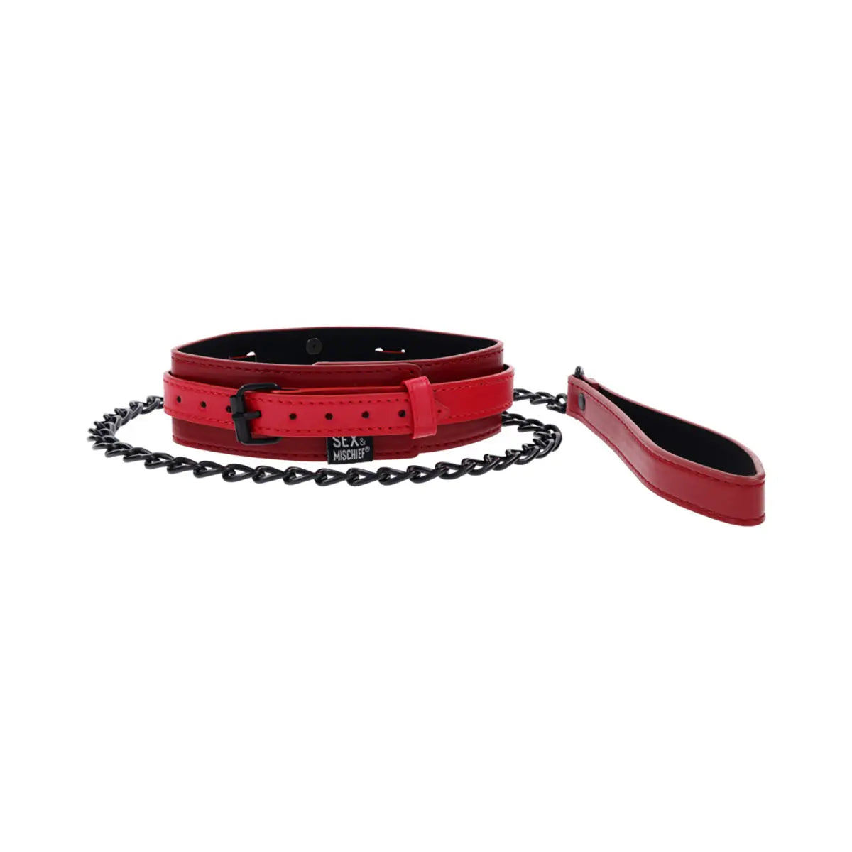 SS S&M Ex's & Oh's Collar and Leash Sportsheets