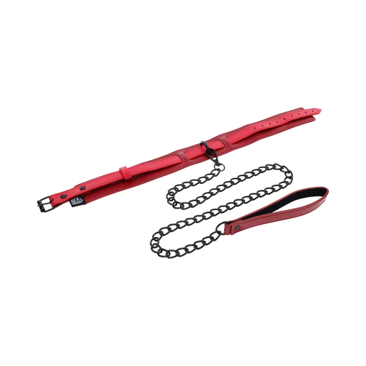 SS S&M Ex's & Oh's Collar and Leash Sportsheets