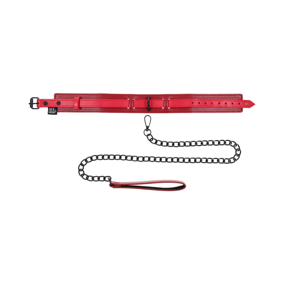 SS S&M Ex's & Oh's Collar and Leash Sportsheets
