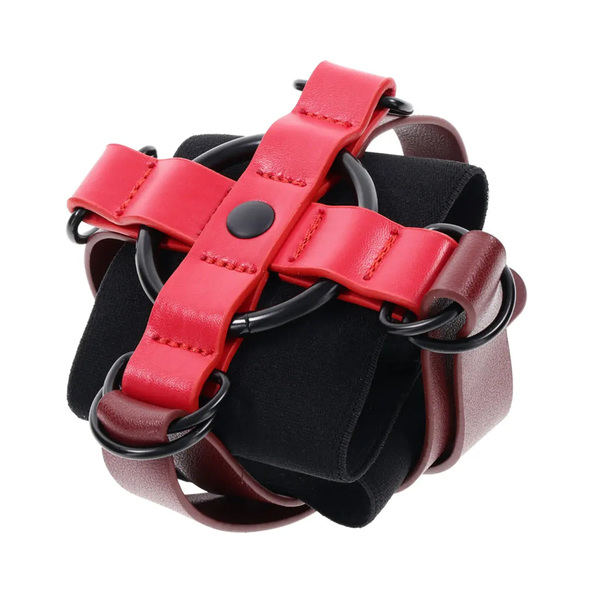 SS S&M Ex's & Oh's Cross Cuffs Sportsheets