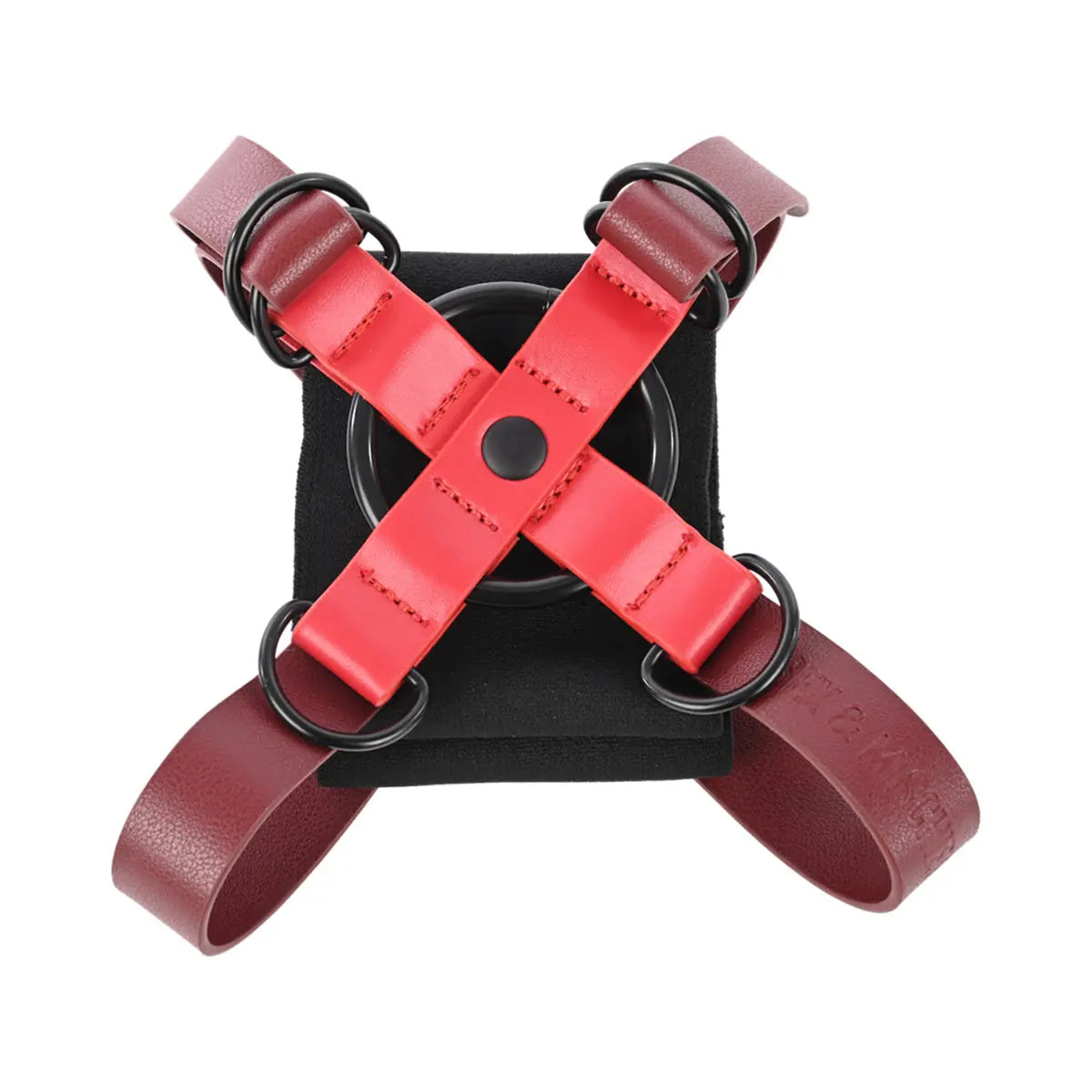 SS S&M Ex's & Oh's Cross Cuffs Sportsheets