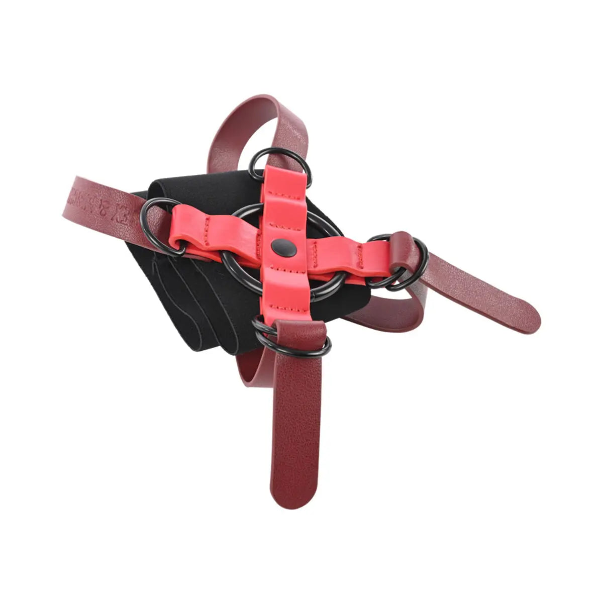 SS S&M Ex's & Oh's Cross Cuffs Sportsheets