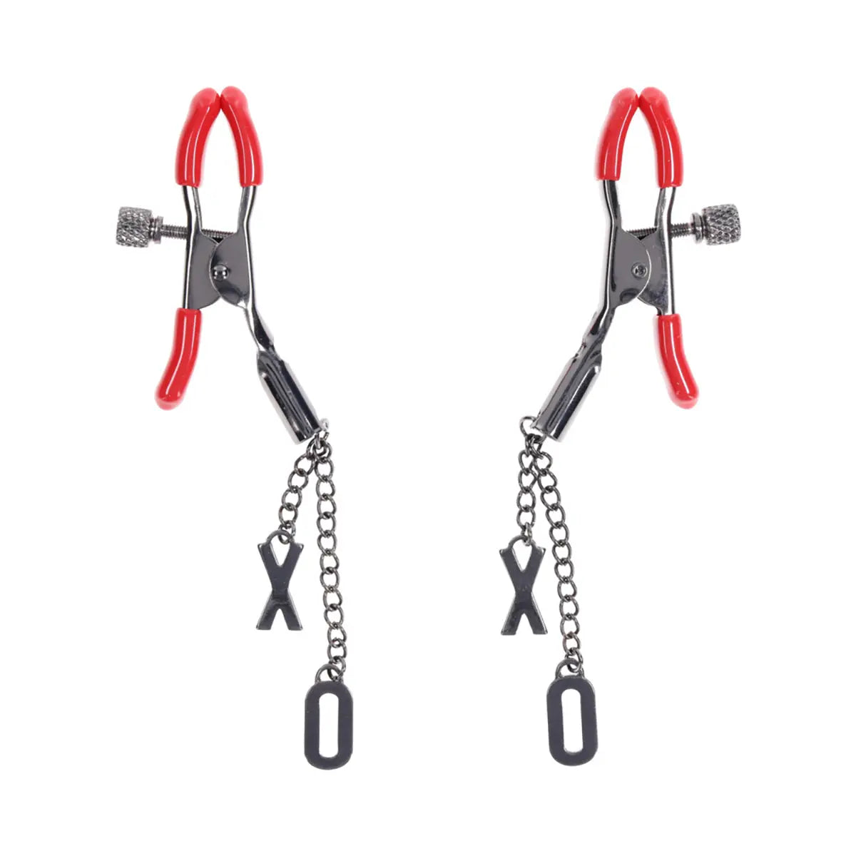 SS S&M Ex's & Oh's Nipple Clamps Sportsheets