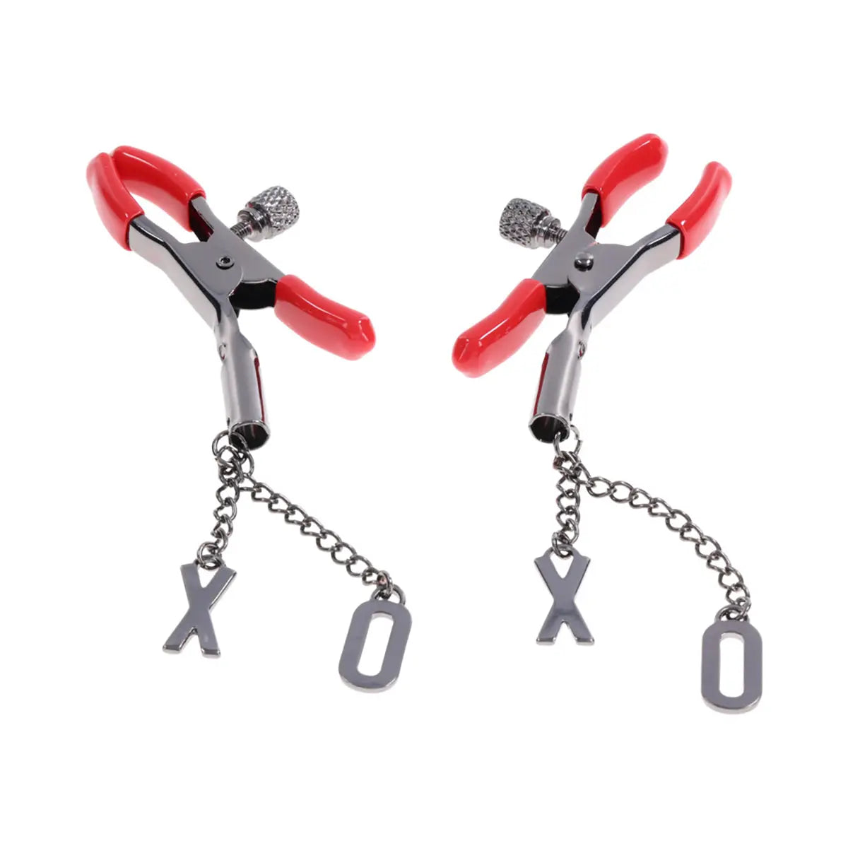 SS S&M Ex's & Oh's Nipple Clamps Sportsheets