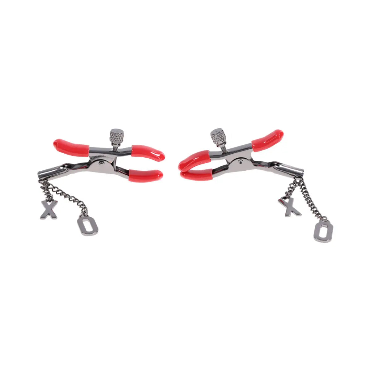 SS S&M Ex's & Oh's Nipple Clamps Sportsheets