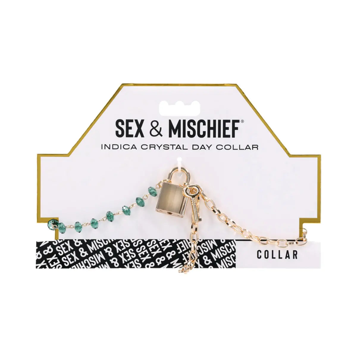 SS S&M Indica Crystal Day Collar Sportsheets